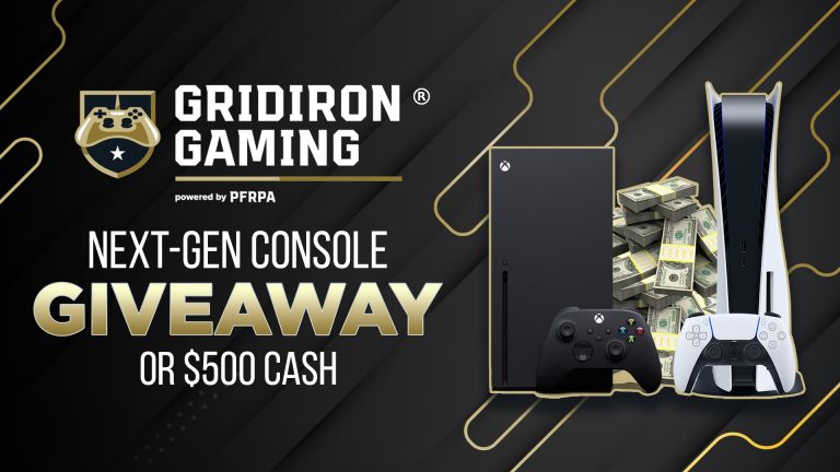 Next-Gen Console or $500 Giveaway – Gridiron Gaming x PFRPA